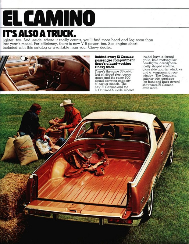 1978 Chevrolet El Camino Brochure Page 2
